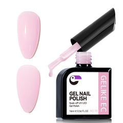 gelike ec Gel Nail Polish Pale Pink: Long Lasting for Women Nail Tips 16ml