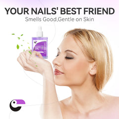 GELIKE EC Nail Cuticle Oil for Moisturize and Repair Easy and Quick Absorb Cuticles Care Treatment - Natural Lavender Smells for Women and Men Dry Damaged Thin Nails