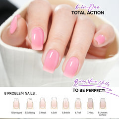 Nail Ridge Filler and Strengthener Polish:Long Last Repair for Weak Nail