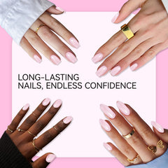 gelike ec Gel Nail Polish Pink:Long Lasting for Women Nail Tips 16ml