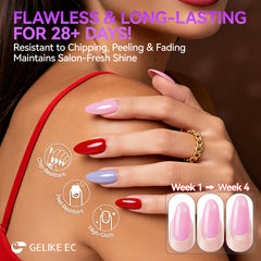 gelike ec Gel Nail Polish Set: 16ML 12 Colors Kit HEMA & TPO Free
