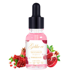 Gelike EC Nail Cuticle Oil - Rose Scent Organic Nail Moisturizing With Natural Jojoba Vitamin B & E for Nail Bed & Damaged Nails Repair Treatment- Cuticle Cream for Nail Growth and Strength(15ml)