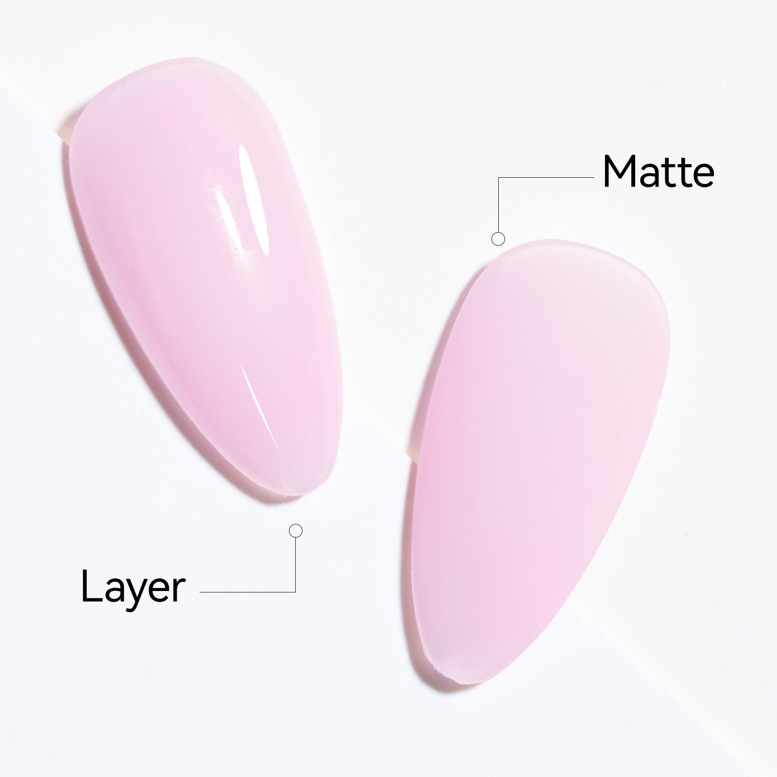 gelike ec Gel Nail Polish Pale Pink: Long Lasting for Women Nail Tips 16ml