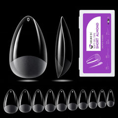 Soft Gel Nail Tips for DIY: 240Pcs 10Size Full Cover Set for All Nails