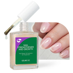 gelike ec Nail Hardener Strengthener Polish: Glitter Pearl for Weak Nails