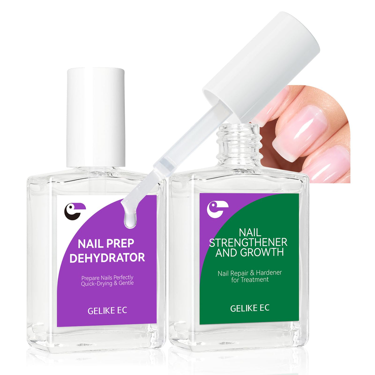 Nail Growth Treatment and Dehydrator Kit: Long Last Repair for Weak Nails