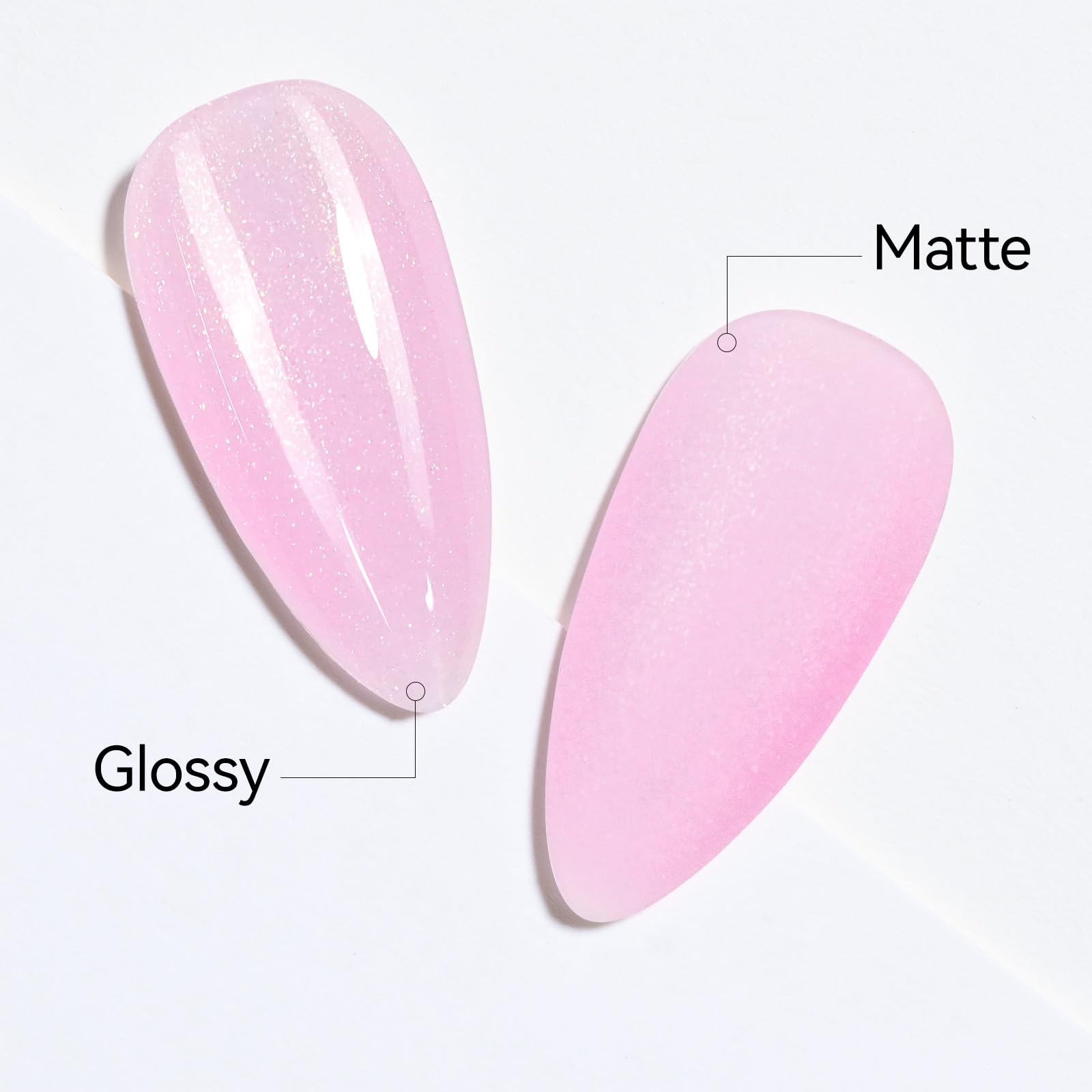 gelike ec Gel Nail Polish Pink:Long Lasting for Women Nail Tips 16ml