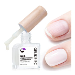 Nail Ridge Filler For Damaged Nails: Nail Strengthener for Thin Nails