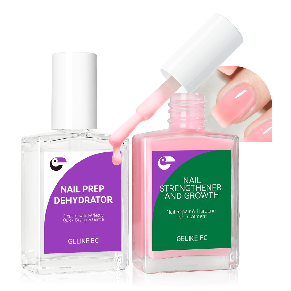 Nail Growth Treatment and Dehydrator Kit: Long Last Repair For Weak Nails
