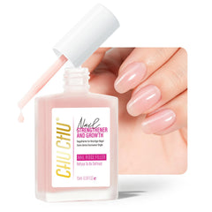 Nail Repair for Women: 8 in 1 Soft Pink Nail Hardener Strengthener