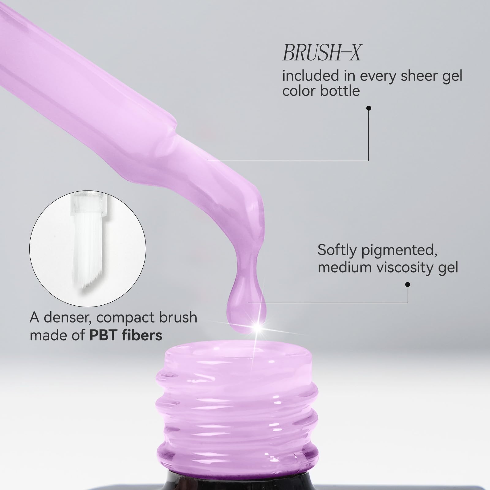 gelike ec Gel Nail Polish Purple: Long Lasting for Women Nail Tips 16ml