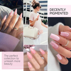 gelike ec Gel Nail Polish Pale Pink: Long Lasting for Women Nail Tips 16ml
