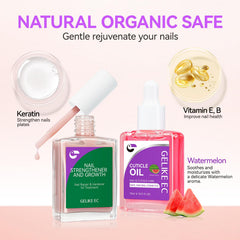 Gelike EC Professional Nail Care Kit: Protein Care for Dry Weak Nails
