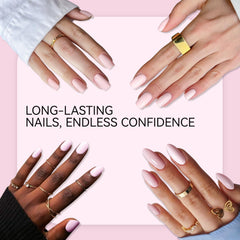 gelike ec Gel Nail Polish Pale Pink: Long Lasting for Women Nail Tips 16ml