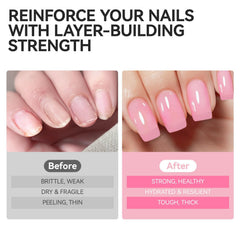 Nail Strengthener Protein for Damaged Nails: 6 in 1 Nail Repair for Women
