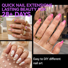 Soft Gel Nail Tips for DIY: 240Pcs 10Size Full Cover Set for All Nails