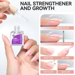 Women Nail Strengthener Protein for Daily: Nail Polish Hardener for Home