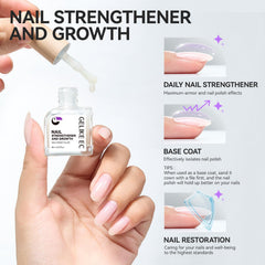 Nail Ridge Filler For Damaged Nails: Nail Strengthener for Thin Nails