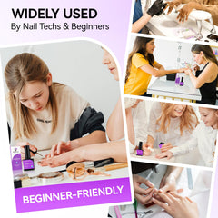 Gelike EC Nail Glue Gel Strengthener: Clear 6-in-1 Nail Gel for Repair
