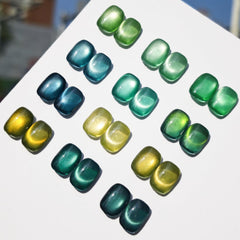gelike ec Cat eye Gel Polish Set Green Colors Rich Shimmer for Nail Tech