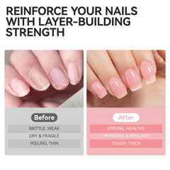 Nail Growth Strengthener for Damaged Nails: 6 in 1 Nail Repair at Home