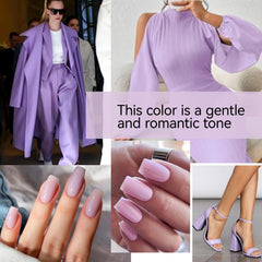 gelike ec Gel Nail Polish Purple: Long Lasting for Women Nail Tips 16ml