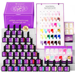 gelike ec Pro Gel Polish for Salon: 36 Colors Highly Pigmented Set